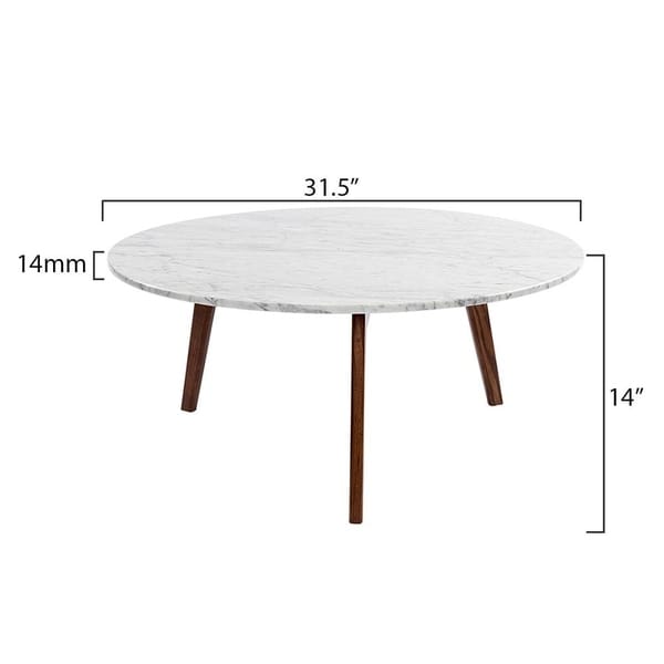 The Versatile Italian Carrara White Marble Coffee Table For Everyday Decoration