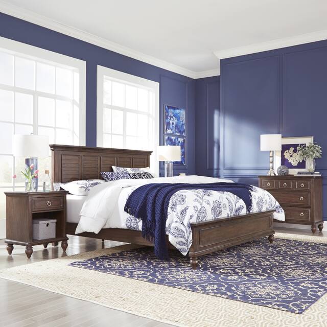 Southport King Bed; Night stand; & Chest - N/A