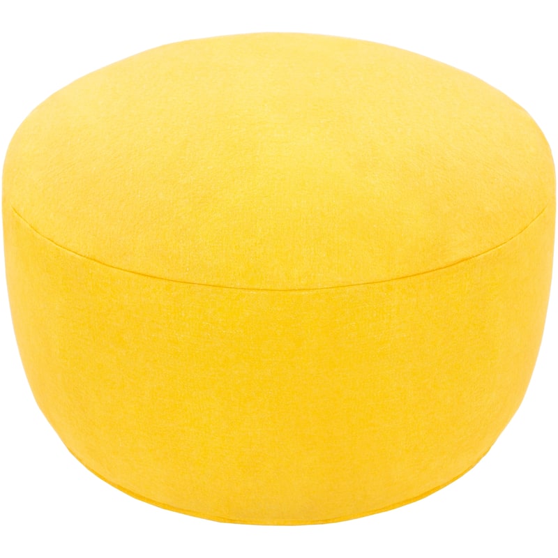 Artistic Weavers Amaya Modern Solid 30-inch Cylinder Pouf
