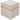 Jules Farmhouse Textured 16-inch Square Pouf
