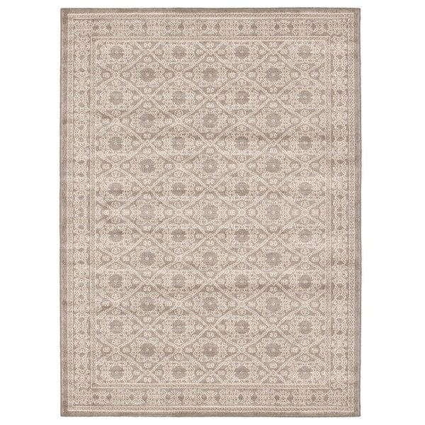 Handmade Emma Grey Rug - ECARPETGALLERY - 6'7 x 9'6