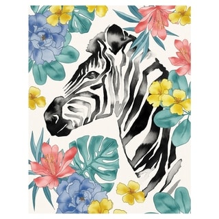 Jungle Stripes by Kristine Hegre Canvas Art Print - Bed Bath & Beyond ...