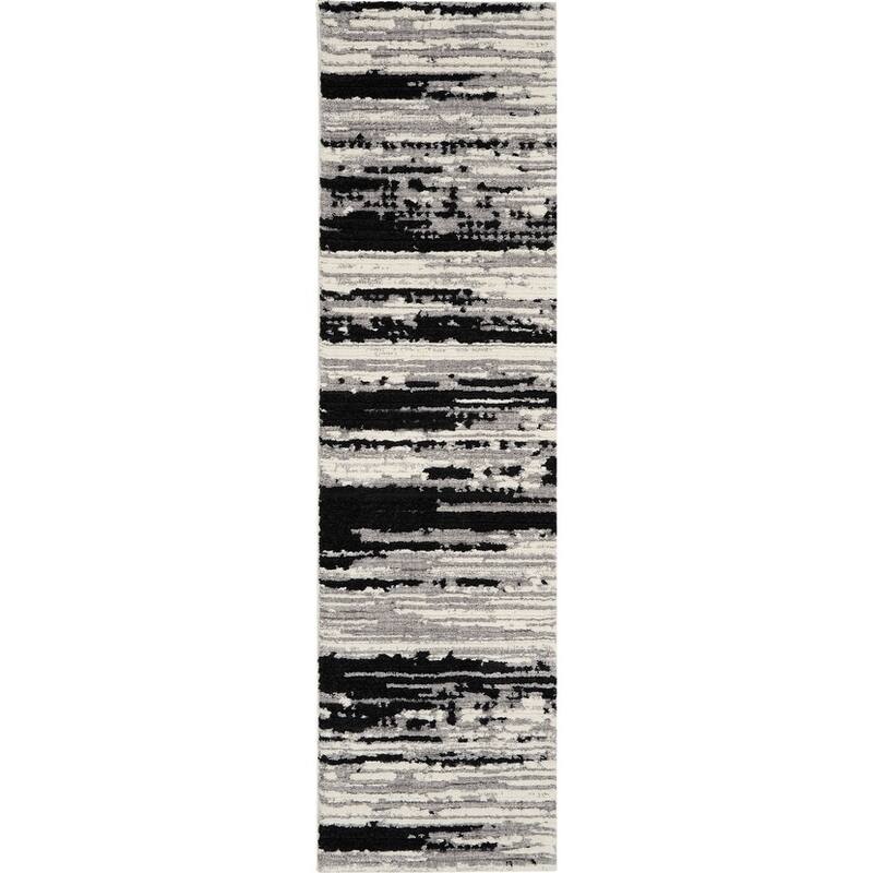 Nourison Textured Contemporary Abstract Area Rug