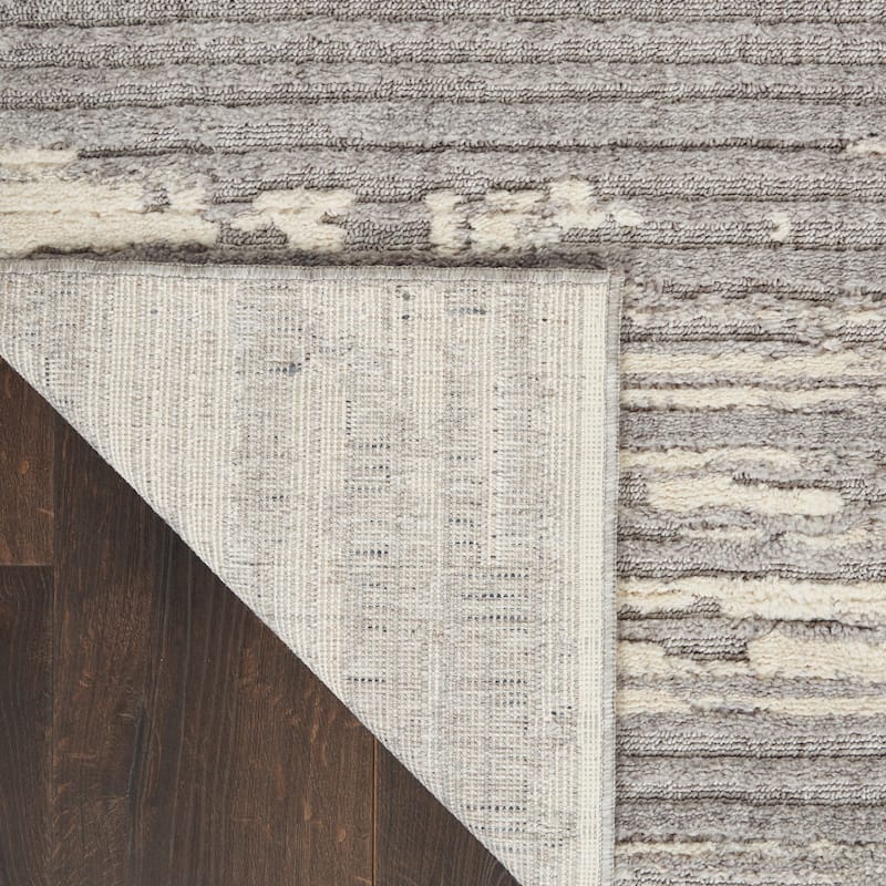 Nourison Textured Contemporary Abstract Area Rug