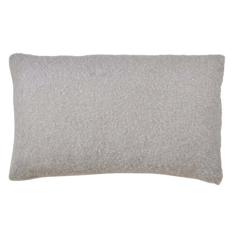 Faux Mohair Design Throw Pillow