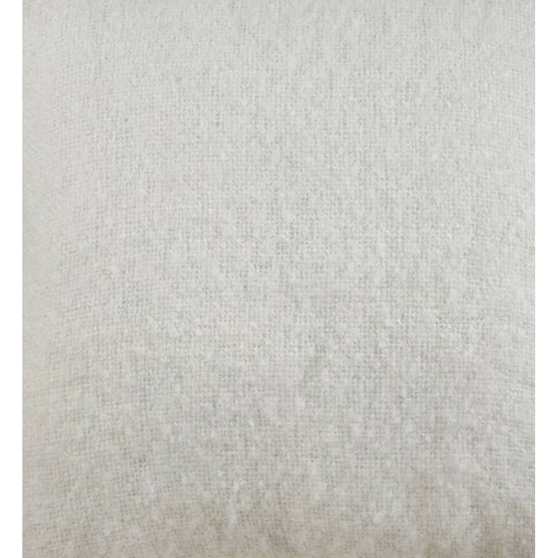 Faux Mohair Design Throw Pillow