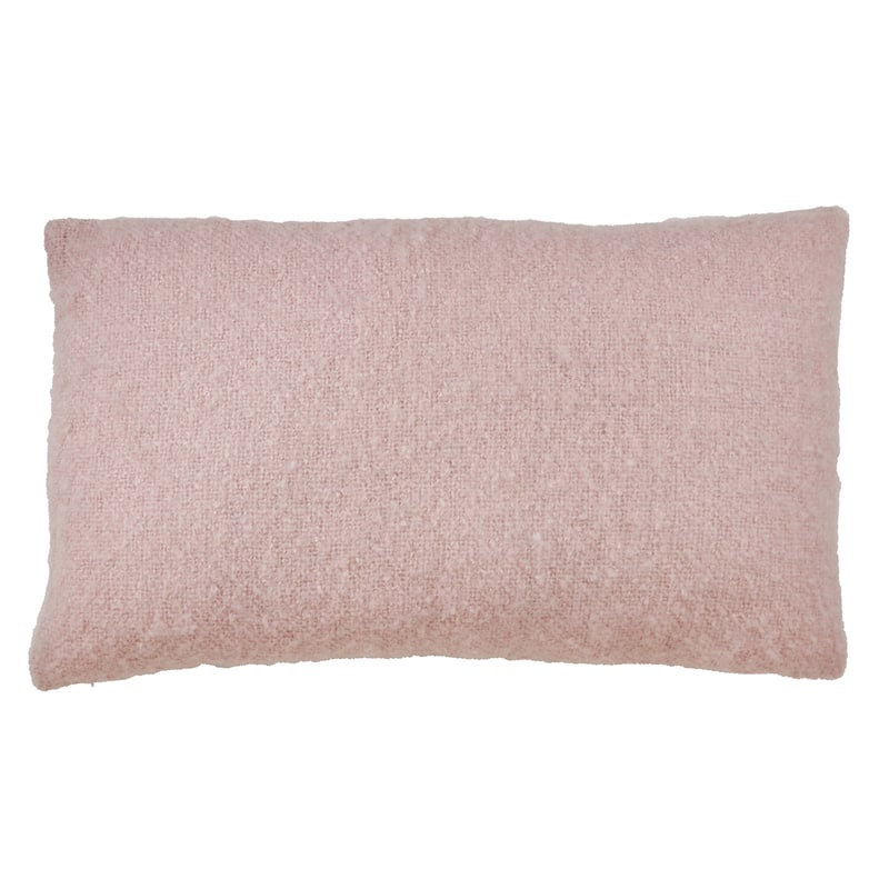 Faux Mohair Design Throw Pillow