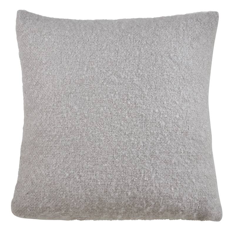 Faux Mohair Design Throw Pillow