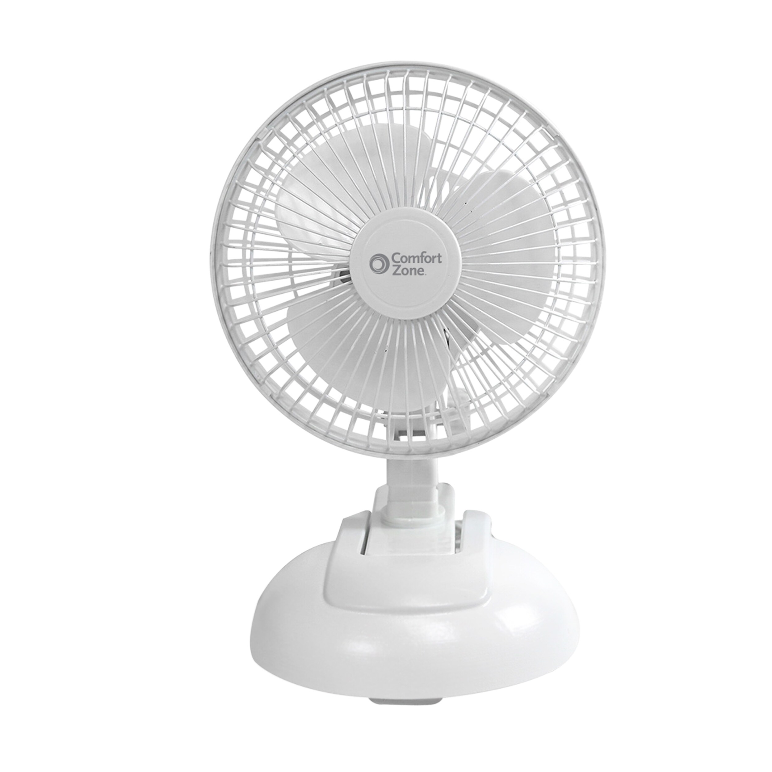 6/" INCH SMALL DESKTOP CLIP ON PORTABLE FAN TABLE DESK AIR COOLING 2 SPEED