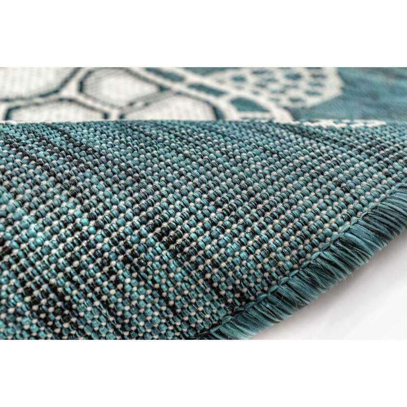 Liora Manne Carmel Collection Sea Turtles Indoor/ Outdoor Area Rug