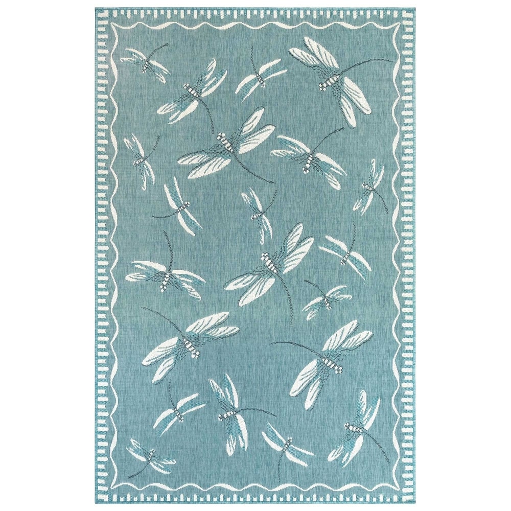 Liora Manne Carmel Dragonfly Indoor/Outdoor Rug