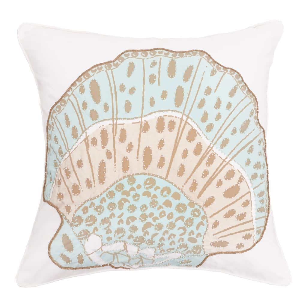 Hand Beaded Amber Sands Accent Decorative Accent Throw Pillow