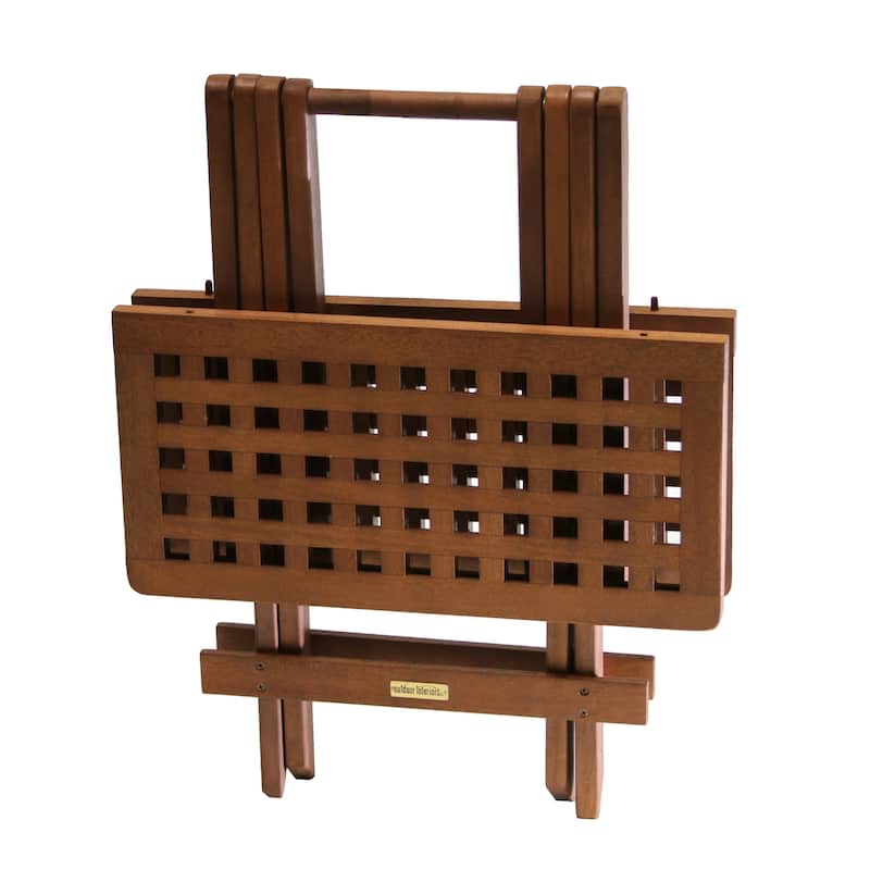 Eilaf Eucalyptus Folding Side Table by Havenside Home