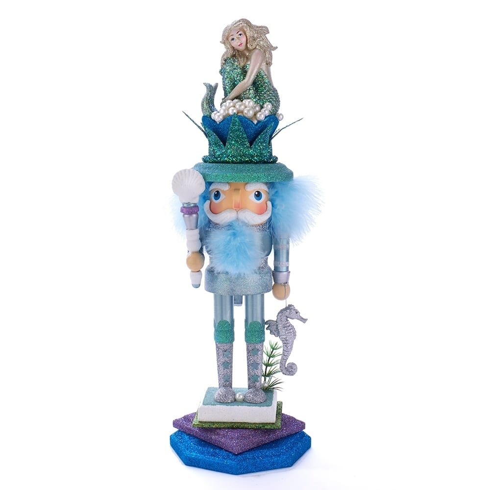 Kurt Adler 17.5-Inch Hollywood™ Mermaid King Nutcracker