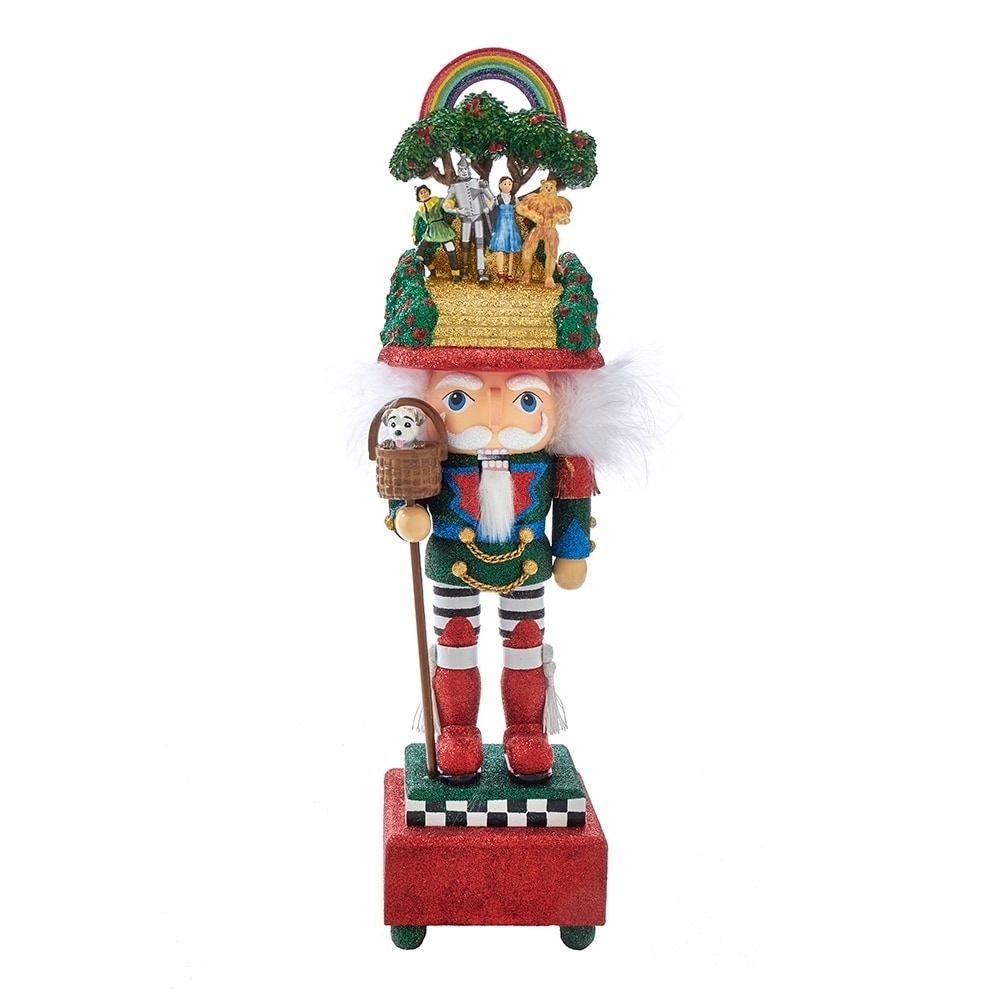 Hollywood Brown Wizard 15-Inch Wooden Nutcracker