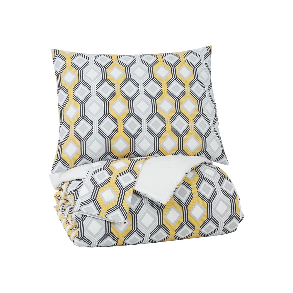 Mato King Comforter Set - Geometric Pattern