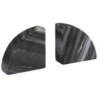 Josetta Contemporary Marble Set of Two Bookends