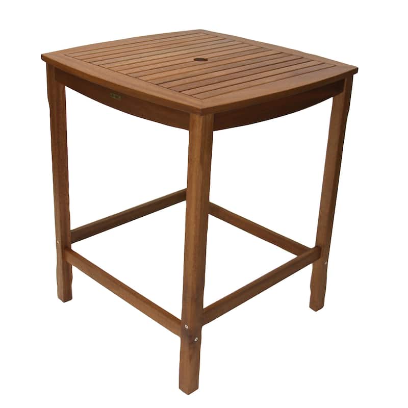 Eilaf Eucalyptus Square Bar table - N/A