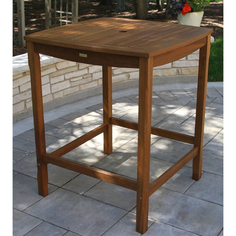Eilaf Eucalyptus Square Bar table