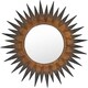 preview thumbnail 2 of 3, Artistic Weavers Joleen Antiqued Iron 36-inch Sunburst Mirror - 36" x 36"