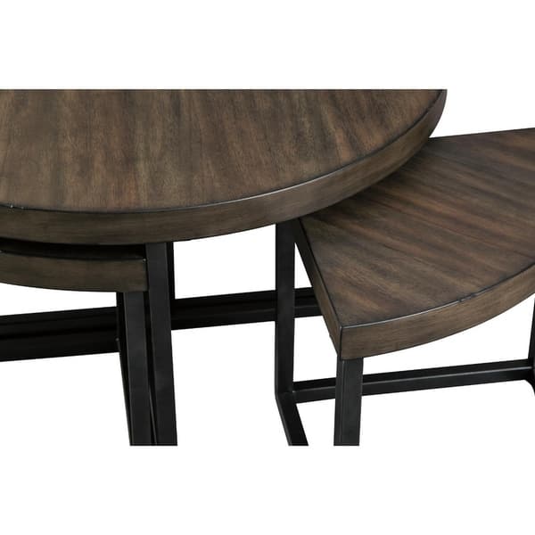 Signature Design By Ashley Kelton Cocktail Table With 2 Stools Walmart Com Walmart Com