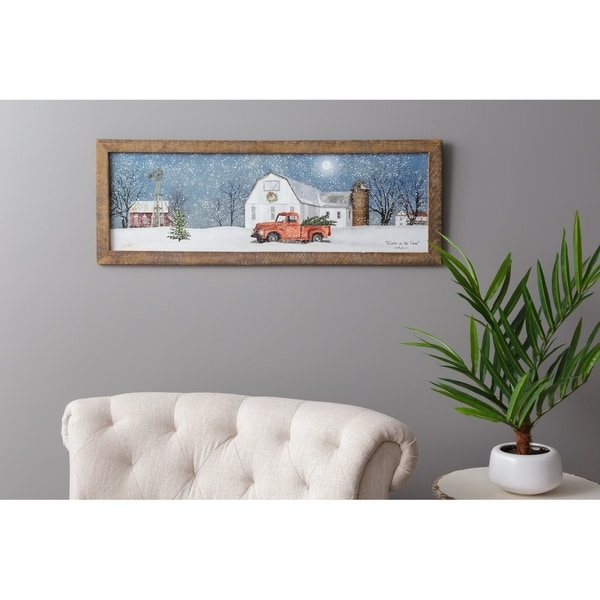 Winter on the Farm Print