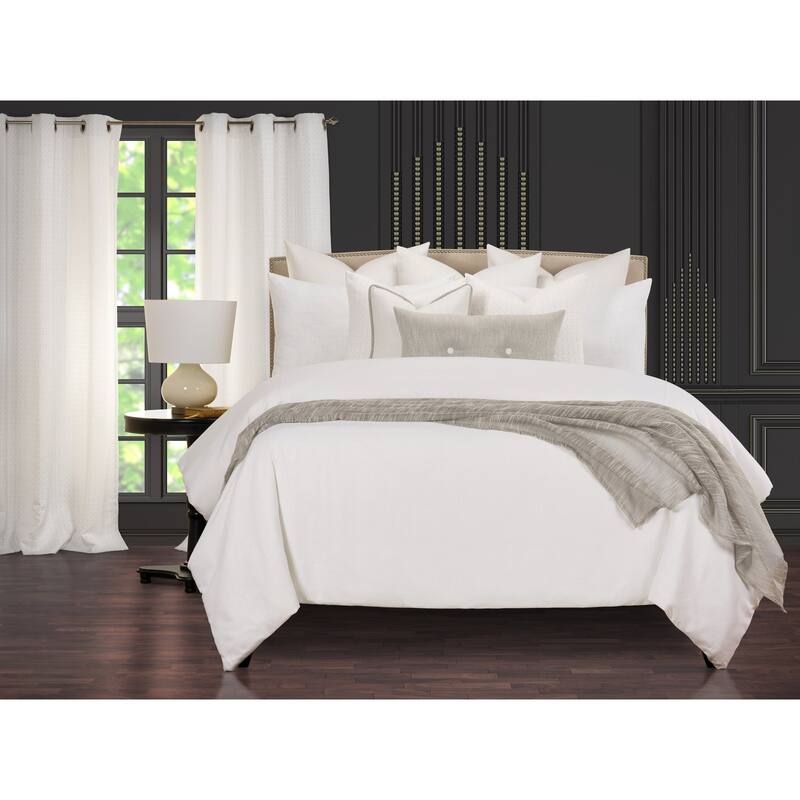 F. Scott Fitzgerald Afternoon Cafe Snow Luxury Duvet Cover and Insert Set