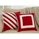 preview thumbnail 4 of 2, Diagonal Sherpa Stripe Design Throw Pillow