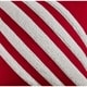 preview thumbnail 3 of 2, Diagonal Sherpa Stripe Design Throw Pillow