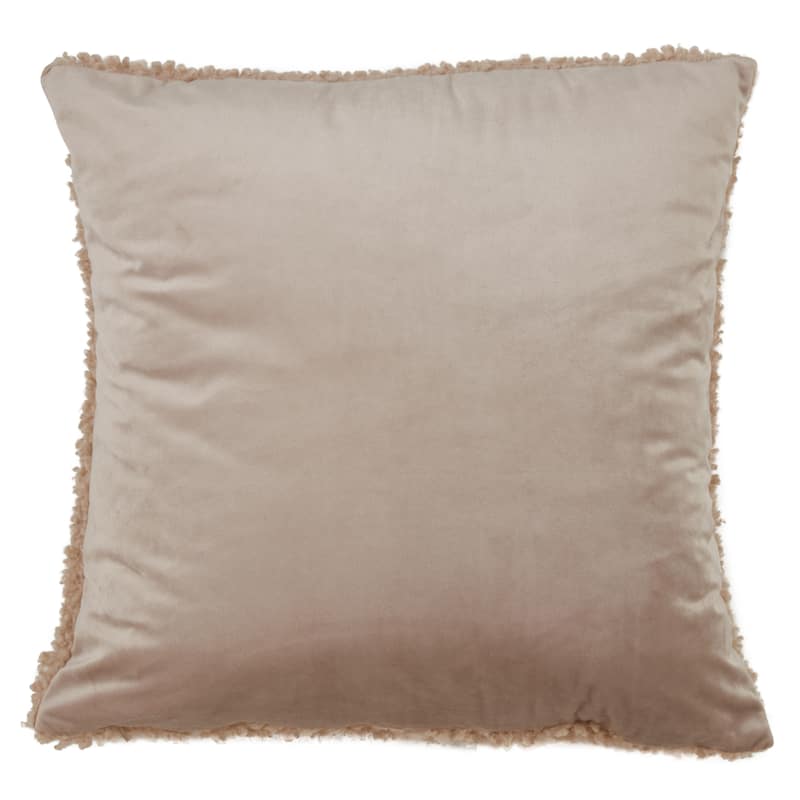 Faux Fur Throw Pillow