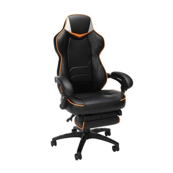 Fortnite By Respawn Ergonomic Gaming Chair W Footrest Overstock 29769627 Omega