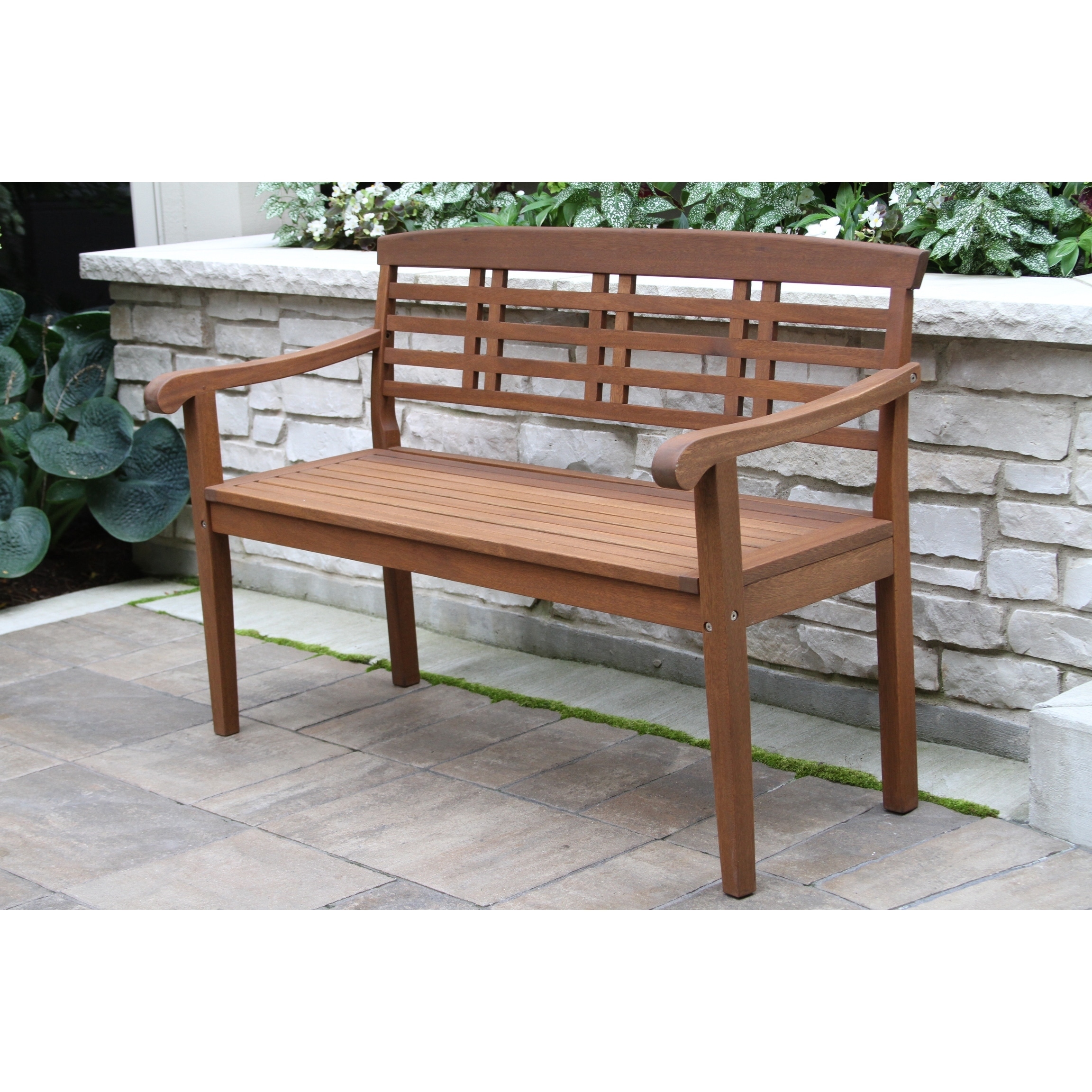 Eucalyptus discount garden bench