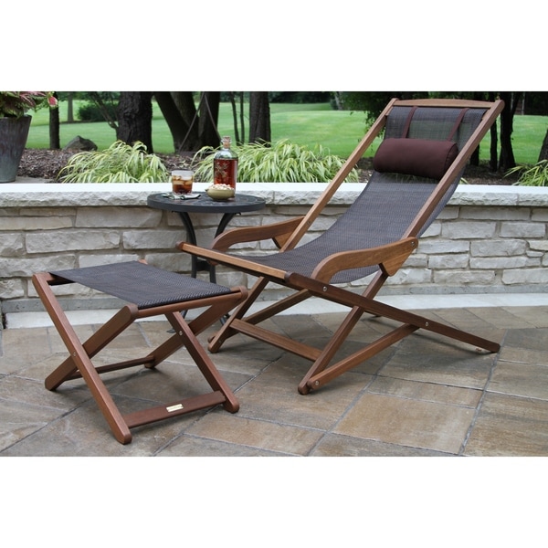 Swinging camping chair outdoor lounger hot sale