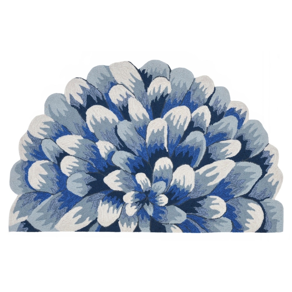Lush Decor Frontporch Mum Indoor/Outdoor Mat