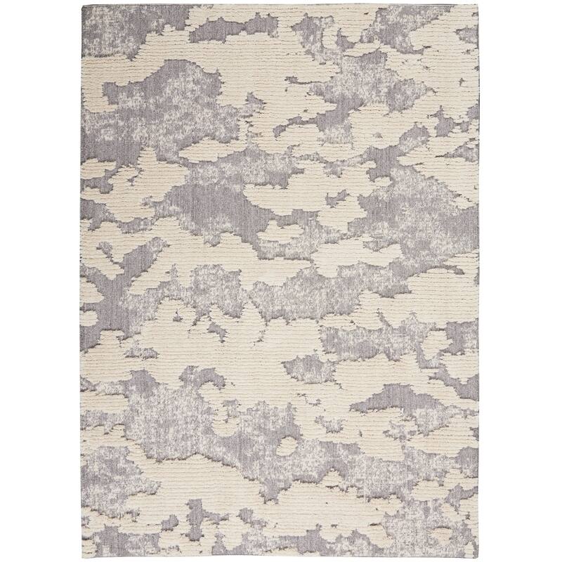 Nourison Textured Contemporary Abstract Area Rug