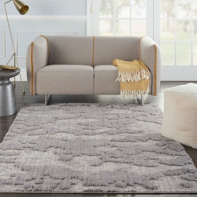 Nourison Textured Contemporary Abstract Area Rug