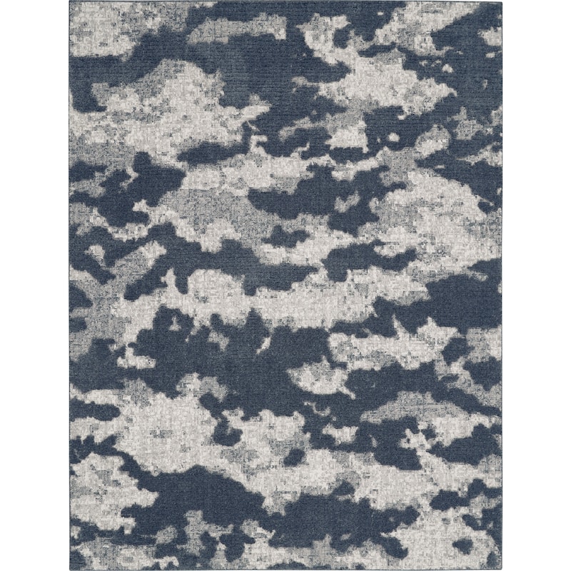 Nourison Textured Contemporary Abstract Area Rug