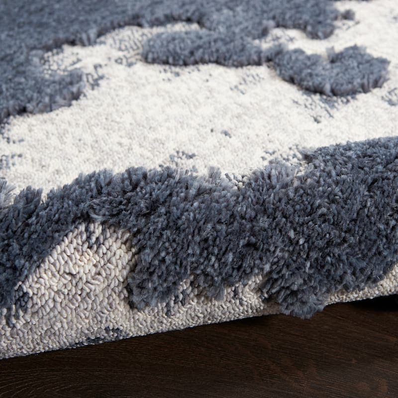 Nourison Textured Contemporary Abstract Area Rug