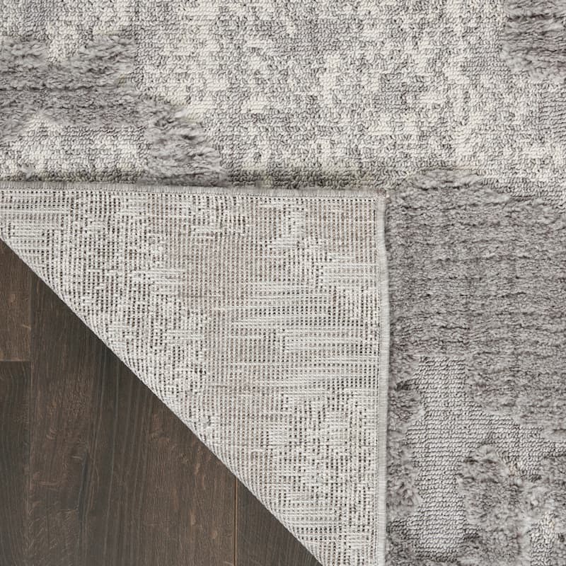 Nourison Textured Contemporary Abstract Area Rug