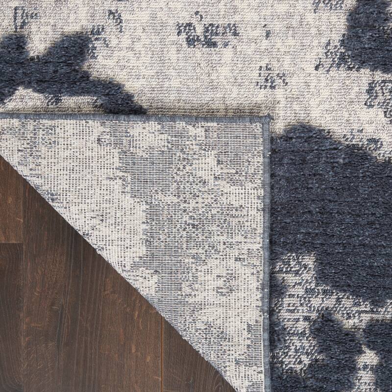 Nourison Textured Contemporary Abstract Area Rug