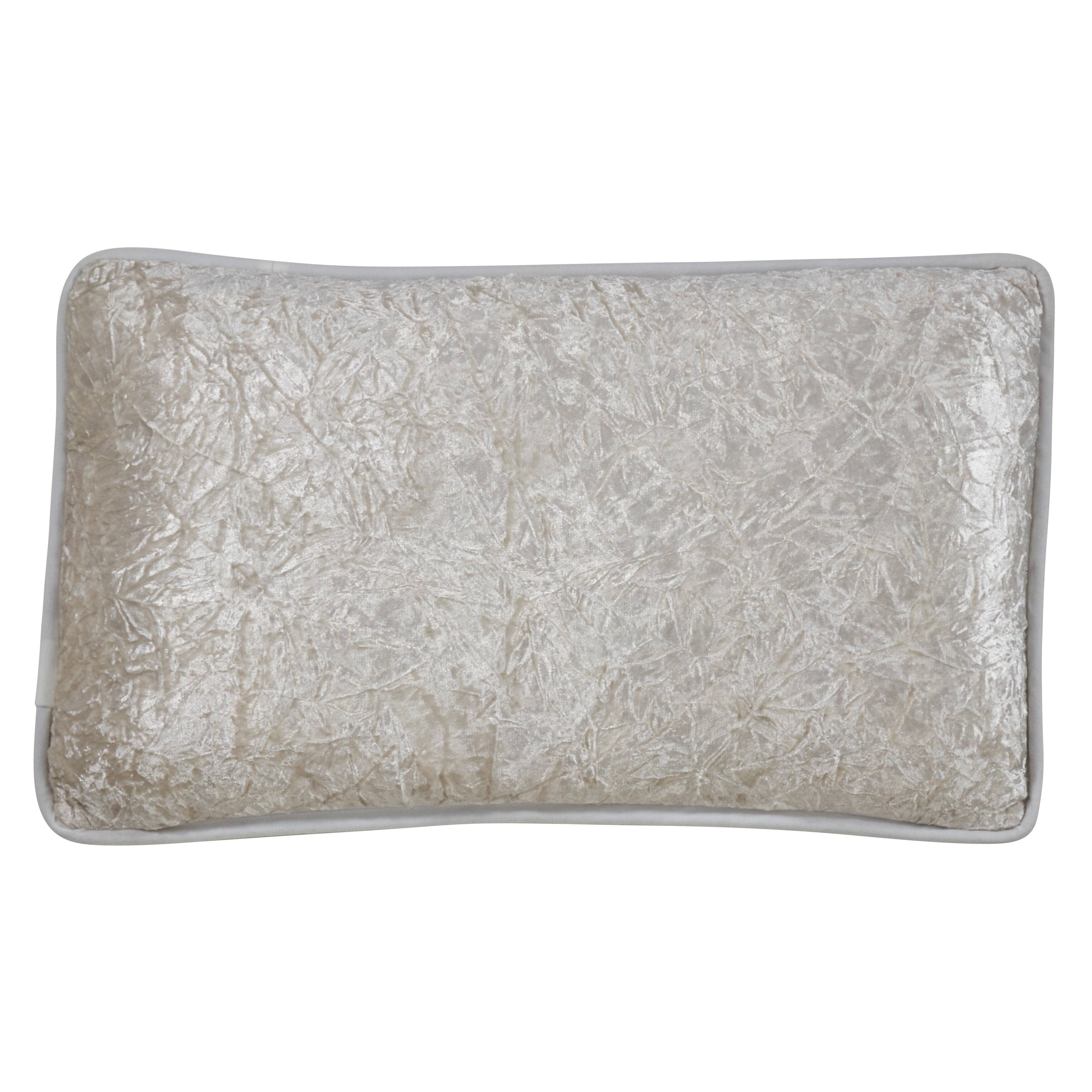 Crushed Velvet Design Pillow On Sale Bed Bath & Beyond 29772255