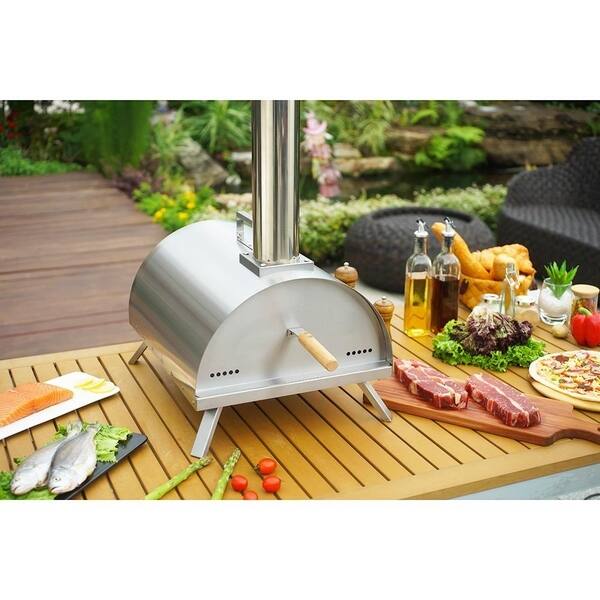 Shop Hayes Wood Fired Pizza Oven Outdoor Pellet Fuel Portable On