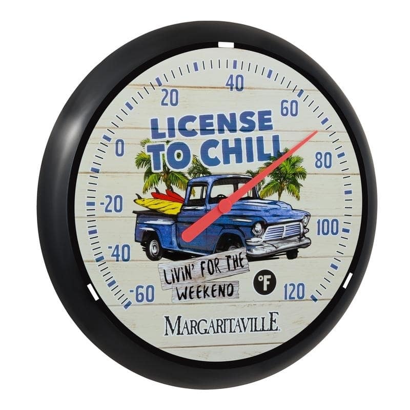 La Crosse 13.5 inch Margaritaville Analog Dial Thermometer