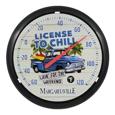 La Crosse 13.5 Inch Margaritaville Analog Dial Thermometer - On Sale 