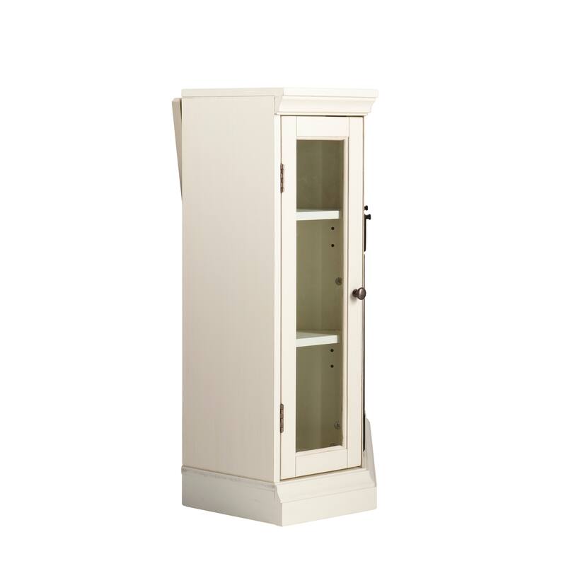 SEI Furniture Cabot Cherry Convertible Color Changing Fireplace