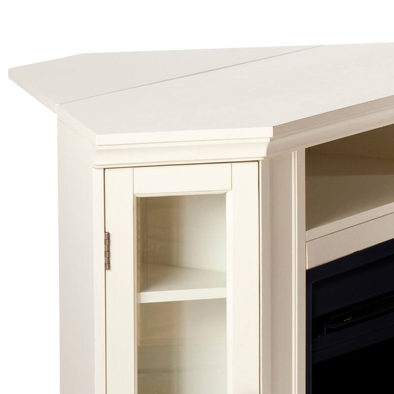 SEI Furniture Cabot Cherry Convertible Color Changing Fireplace