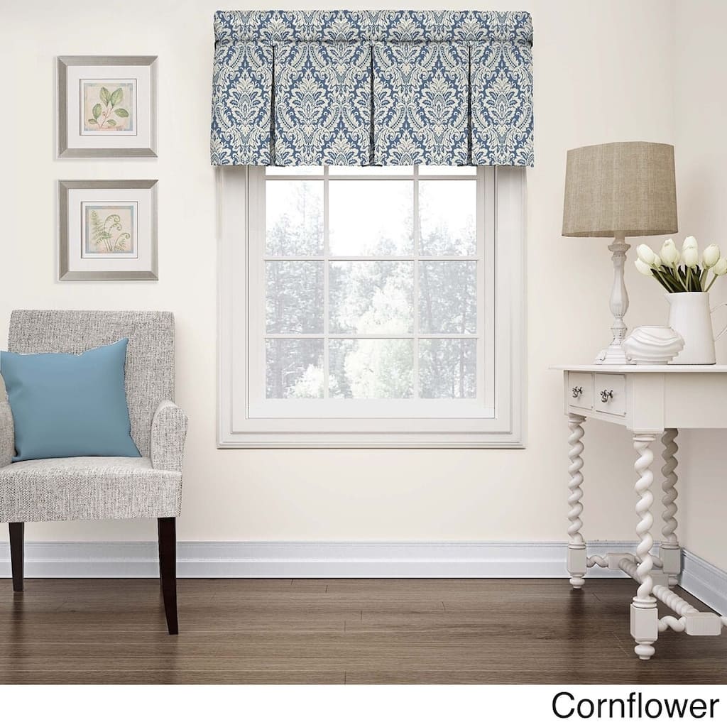 Waverly Donnington Box Pleat Window Valance