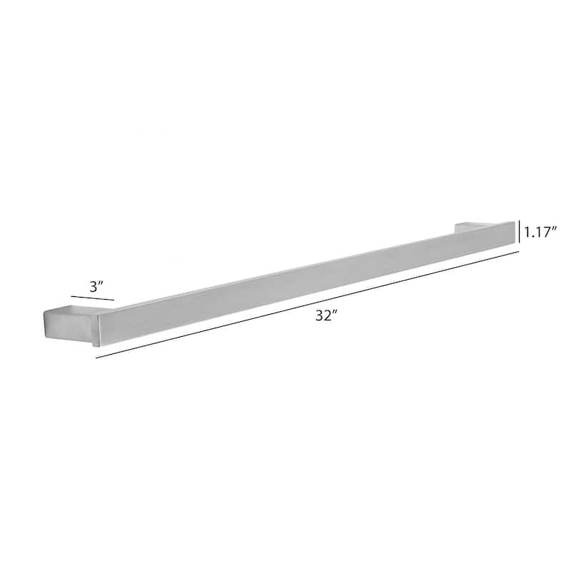 BOANN Sweden T304 Stainless Steel Bathroom 32 in. Towel Bar