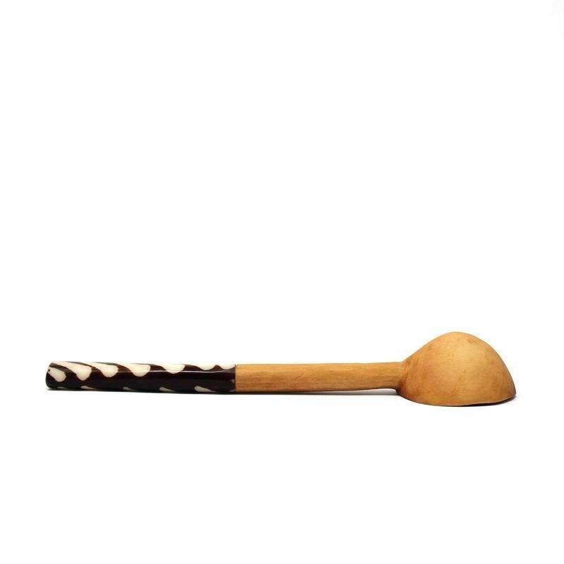 Handmade Olive Wood Long Handle Coffee Scoop