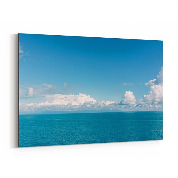 Noir Gallery Positano Italy Beach Nature Photo Canvas Wall Art Print